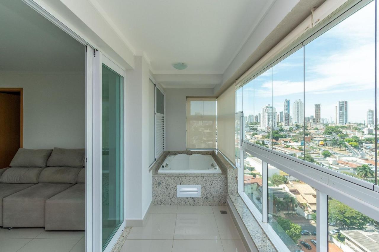 Apartamento De 1 Quarto Com Vista Para O Parque Vaca Brava E Com Jacuzzi No Setor Bueno - El1802 Goiânia Exterior photo