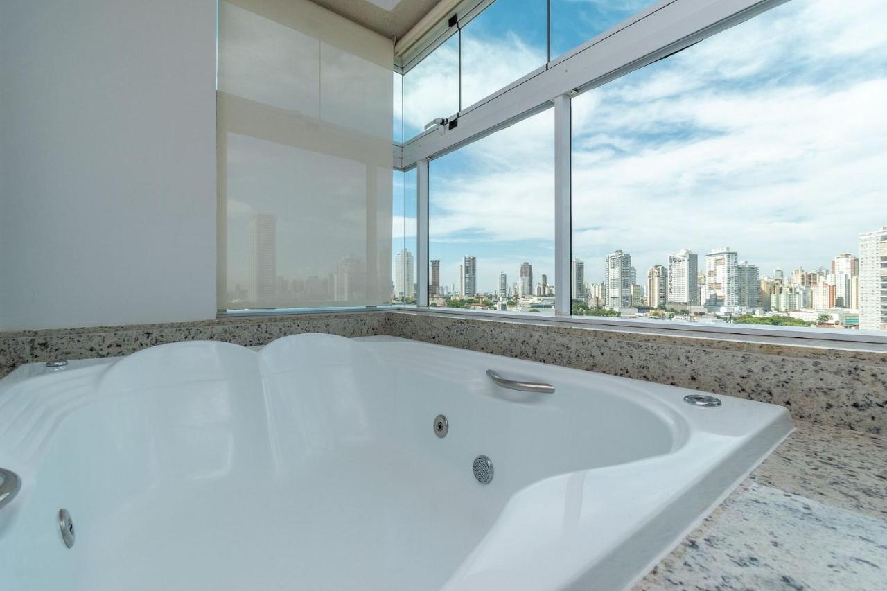 Apartamento De 1 Quarto Com Vista Para O Parque Vaca Brava E Com Jacuzzi No Setor Bueno - El1802 Goiânia Exterior photo