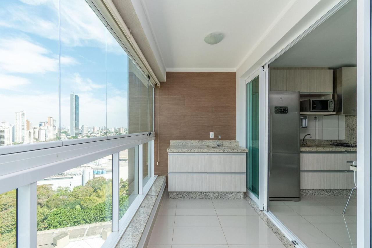 Apartamento De 1 Quarto Com Vista Para O Parque Vaca Brava E Com Jacuzzi No Setor Bueno - El1802 Goiânia Exterior photo