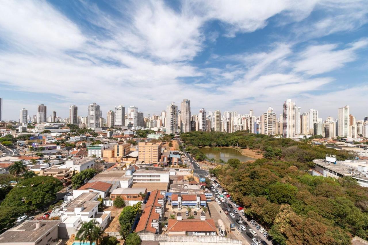 Apartamento De 1 Quarto Com Vista Para O Parque Vaca Brava E Com Jacuzzi No Setor Bueno - El1802 Goiânia Exterior photo