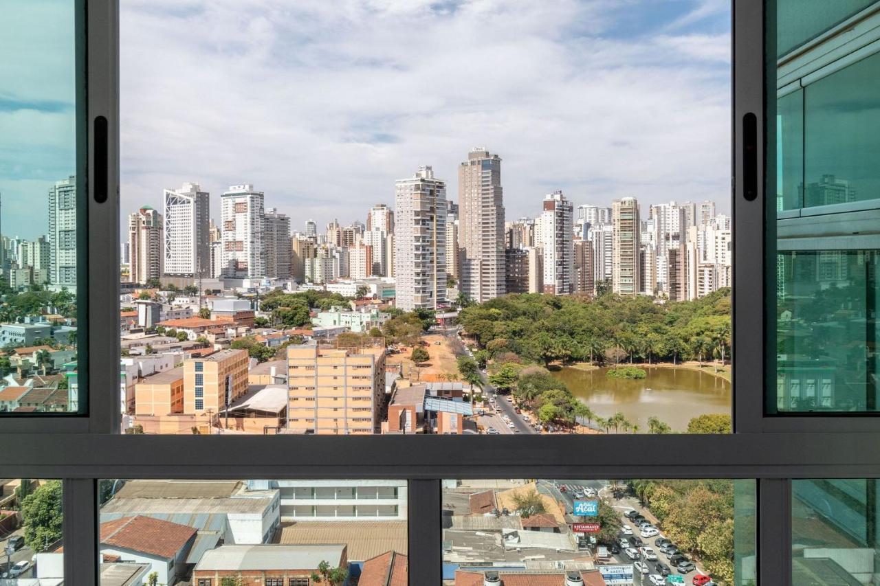 Apartamento De 1 Quarto Com Vista Para O Parque Vaca Brava E Com Jacuzzi No Setor Bueno - El1802 Goiânia Exterior photo