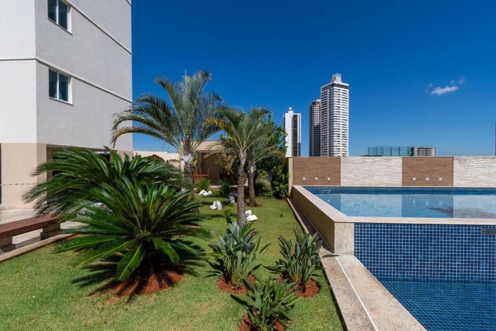 Apartamento De 1 Quarto Com Vista Para O Parque Vaca Brava E Com Jacuzzi No Setor Bueno - El1802 Goiânia Exterior photo